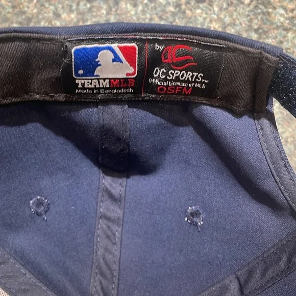 Seattle Mariners Team MLB baseball hat blue with embroidered logo on front - Picture 6 of 8